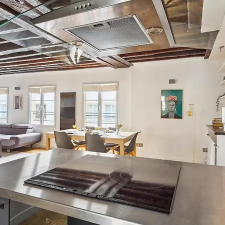 Rue Montorgueil - Les Halles Apartment